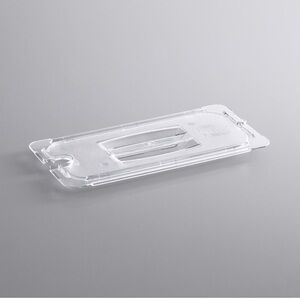 Vigor Third Size Clear Polycarbonate Flat Food Pan Lid-#247FP13L-NSF Pack Of 8